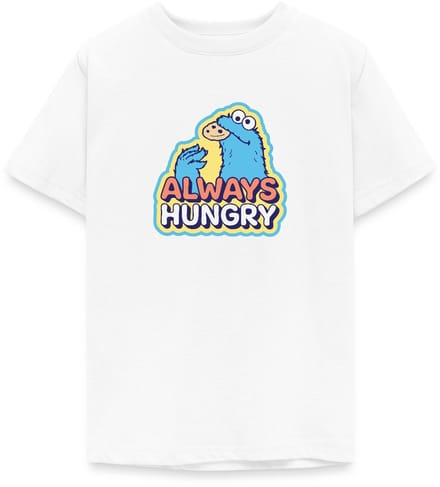 Sesamstraat Koekiemonster Altijd Hongerig T-Shirt Tiener