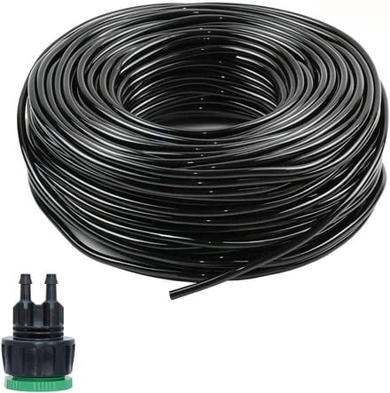 Druppelslang PVC - Micro irrigatie - Planten water geven - Flexibel materiaal - 30 meter - Transparant
