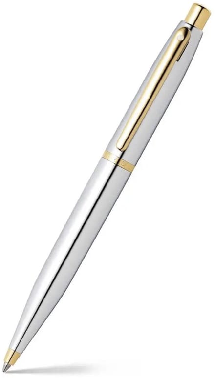 Sheaffer balpen VFM - E9422 - Polished chrome gold plated
