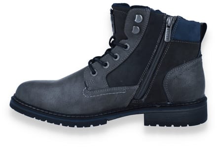 Mustang herenlaars Tex grijs