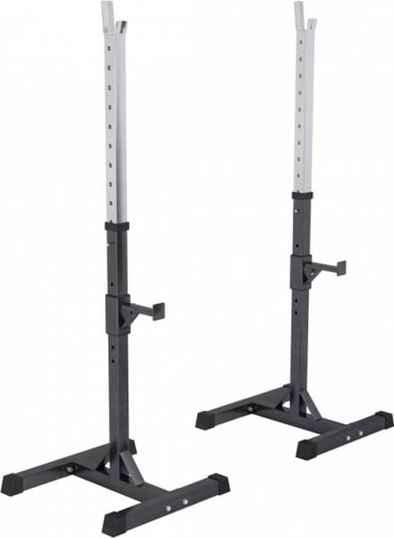 Gorilla Sports Haltersteunen - Squat Rack - Verstelbaar