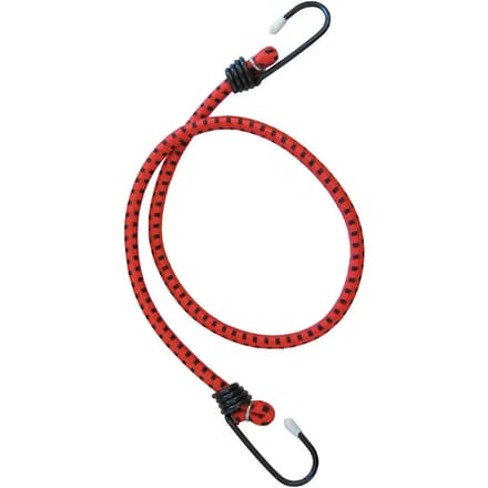 Paar elastische tassenkoorden met ijzeren haken BCR