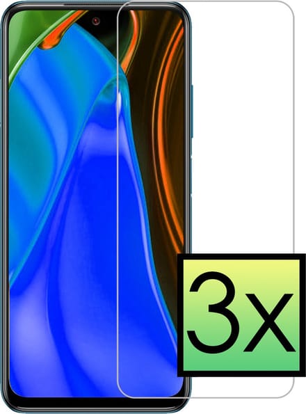 Screenprotector - 3 Stuks - Geschikt voor Xiaomi Redmi Note 10 5G - Extra Sterk - Beschermglas - Gehard Glas - Tempered Glass - Screen Protector - Bescherm Cover