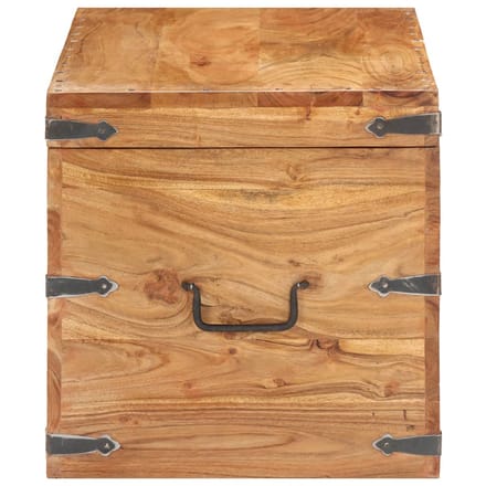 vidaXL - Kist - 90x40x40 - cm - massief - acaciahout