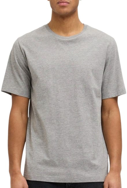 JACK & JONES//PRODUKT Classic Unisex Tee - Light Grey Melange - XS