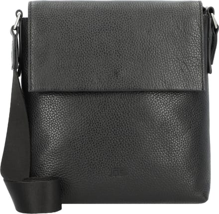 JOST Leren schoudertas Vika Crossbody Bag Black zwart