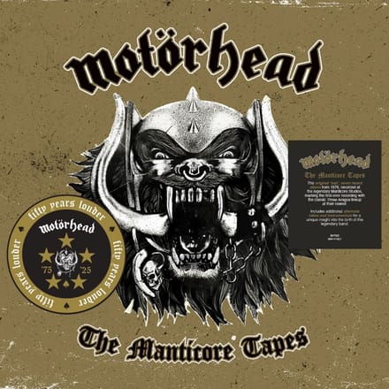 Motörhead LP - The Manticore Tapes - voor Geen - standaard