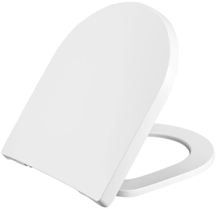 Pressalit Comfort D2 closetzitting - 50x40x36.8cm - softclose & quickrelease - scharniermodel DK3 - polygiene - wit