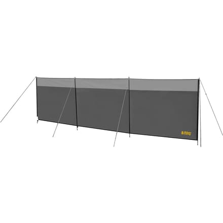 Abbey Camp Windscherm - Polyester - 500 x 140 cm - Grijs/Lichtgrijs