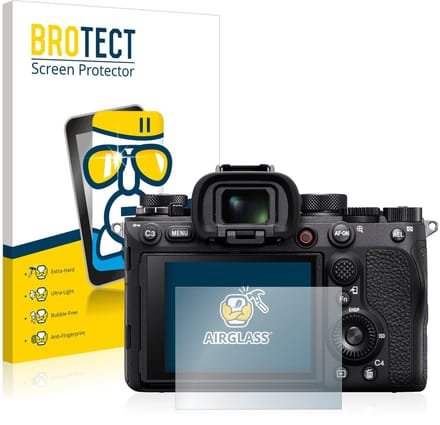 Screenprotector voor Sony Alpha 1 Beschermglas transparant