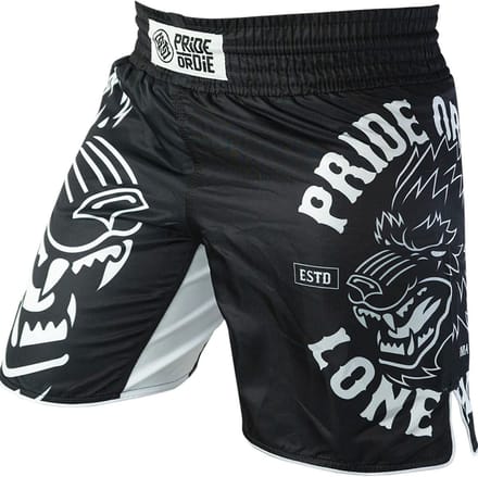 PRIDE or Die LONE WOLF Fightshort Zwart - S - Jeans Maat 30