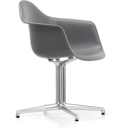 Vitra Eames Plastic Fauteuil DAL - granietgrijs RE