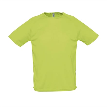 SOL'S Men´s Raglan Sleeves T Sporty L198 - Apple Green - M