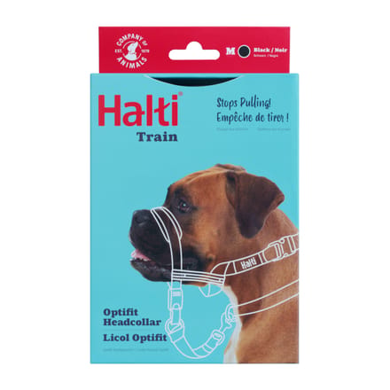 Halti Optifit Headcollar - Hondenhalsband - Zwart Medium