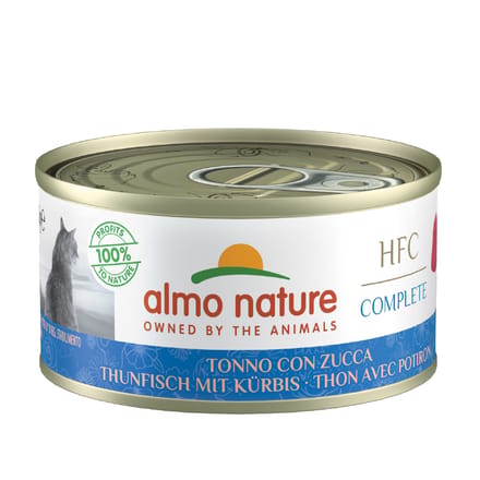 Almo Nature HFC Complete 6 x 70 g - Tonijn met Pompoen