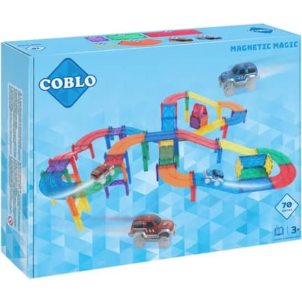 Coblo Classic magnetisch racebaan 70 stuks