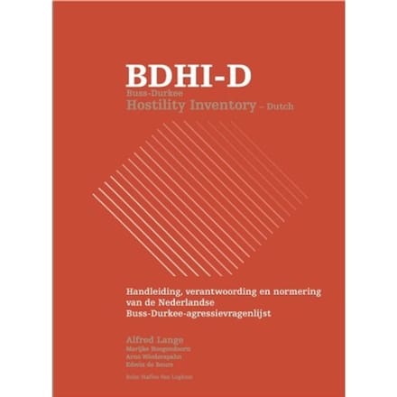Buss-Durkee Hostility Inventory Dutch (Bdhi-D) - Handleiding - A. Lange