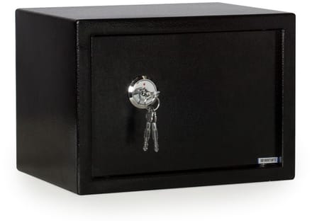 Securata Kluis met sleutel - Medium - Zwart - 35 x 25 x 25 cm - Prive Kluis met sleutel