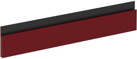 Vicco R-Line Keukenfront – 59.6 x 11.2 cm meubelfront voor de ovenombouwkast Rood