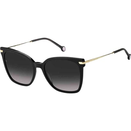 Tommy Hilfiger Dames/Dames Th1880 0807 9O Gradient Zonnebril (Goud/Zwart)