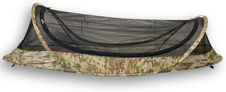 Bivy Tent - Kampeertent Net - Outdoor Slapen - Zelfoprollend - 210 cm lang - Legergroen