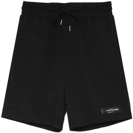 Short Sixth June Mesh Logo