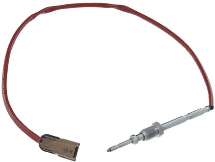 Temperatuursensor - Uitlaatsensor - Motoronderhoud - Directe Vervanging - 15 cm - Zwart
