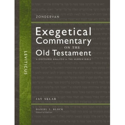 Leviticus - Zondervan Exegetical Commentary On The Old Testament - Jay Sklar