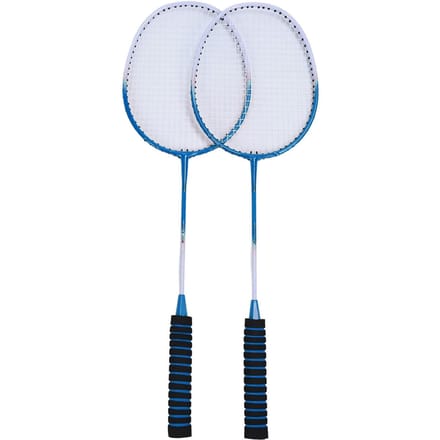 Set de Badminton Professionnel Raquette de Badminton en Alliage avec 3 Volants Sac de Transport pour Débutant