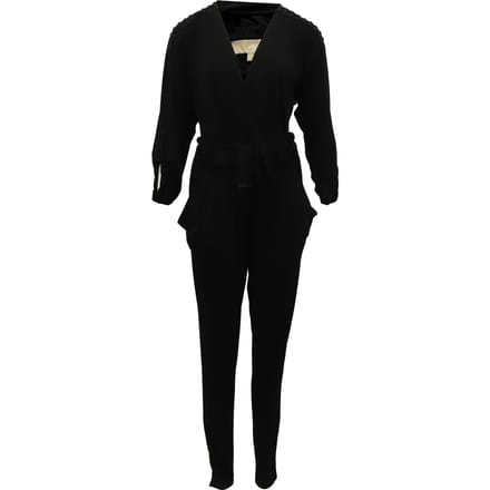 Michael Kors jumpsuit van stretchjersey met studs in zwart polyester