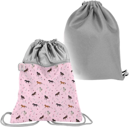 Animal Pictures Gymbag Paardjes - 45 x 34 cm - Polyester