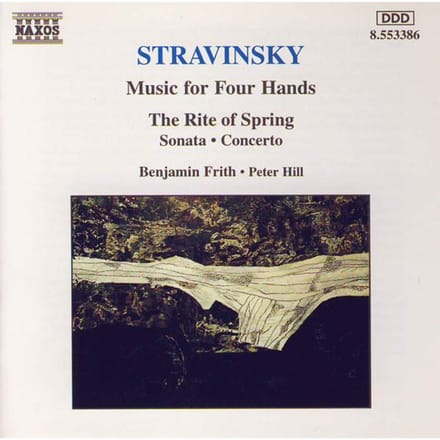 Banjamin Frith & Peter Hill - Stravinsky: Music For Four Hands (CD)
