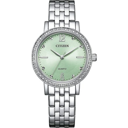 Citizen EL3100-55X Horloge - Staal - Zilverkleurig - Ø 31 mm