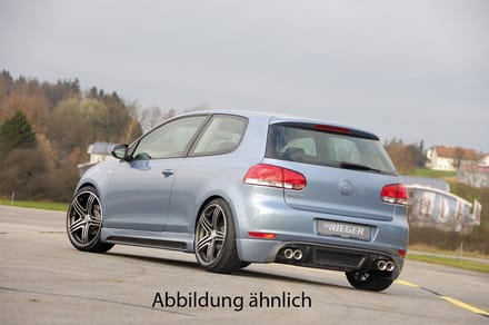RIEGER - PERFORMANCE DIFFUSER R LOOK (4 TIPS) - VOLKSWAGEN GOLF 6 - PRIMER