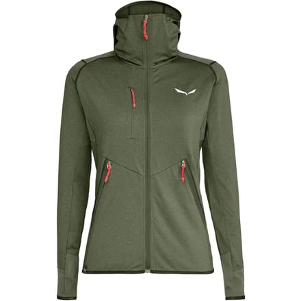 Hybride damesjack met capuchon Salewa Agner