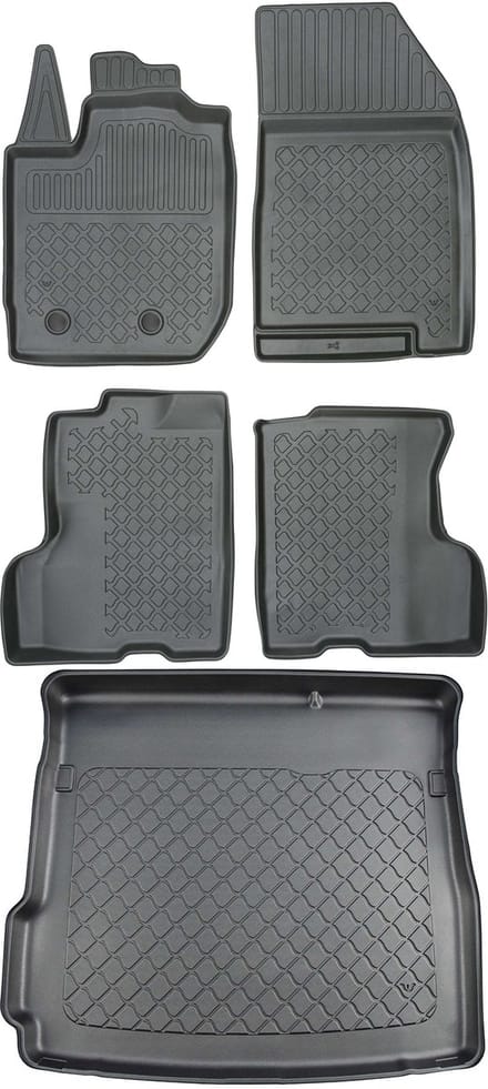 Max-Dywanik ARISTAR - Dacia Duster II SUV - 2018 - Zwart - Set