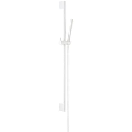 Herzbach DEEP WHITE shower wall bar set Slide M 90 cm 23.690276.1.07