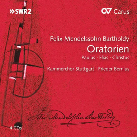 Kammerchor Stuttgart, Frieder Bernius - Oratorios Paulus Elias Christus (4 CD)