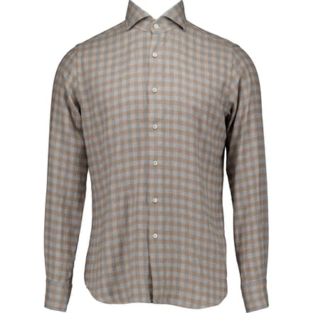Xacus Washed Shirt Lange Mouw Overhemden Beige 721ml/91338