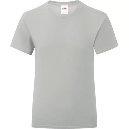 Meisjes-T-shirt Fruit of the Loom Iconic 150