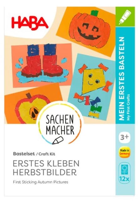 Haba knutselpakketje eerste stickers herfst tavrelen maken - 3+
