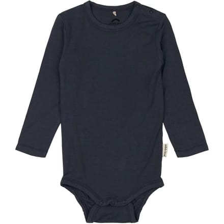 Lange mouwen body van wol/bamboe voor baby's Mikk-Line