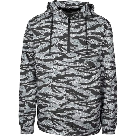 Urban Classics - Tiger Camo Pullover Jas - M - Grijs