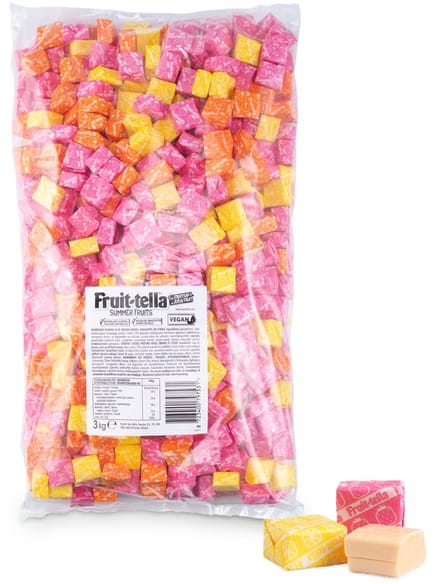 Fruittella Summer Fruits - Snoep - Vegan - 1x3kg