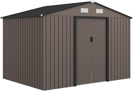 Outsunny Tuinberging - Gegalvaniseerd staal - 277x195x192cm - Bruin