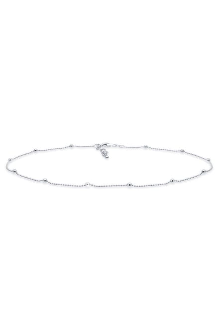 Elli - Halsketting - Dames Choker Basis Bollen in 925 Sterling Zilver - Dames