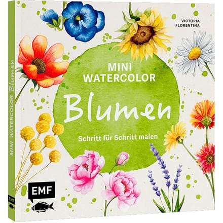 Boek "Mini Watercolor – Blumen"