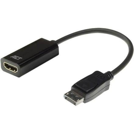 Adapter ACT DisplayPort naar HDMI 4K 0.15 meter