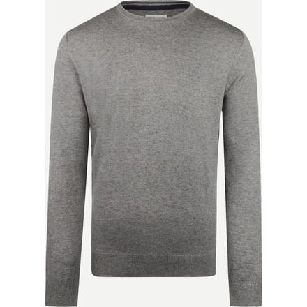 McGregor C-neck Sweater Medium Grey Melange Maat: XXL | Sweaters Outlet | Heren | Blauw