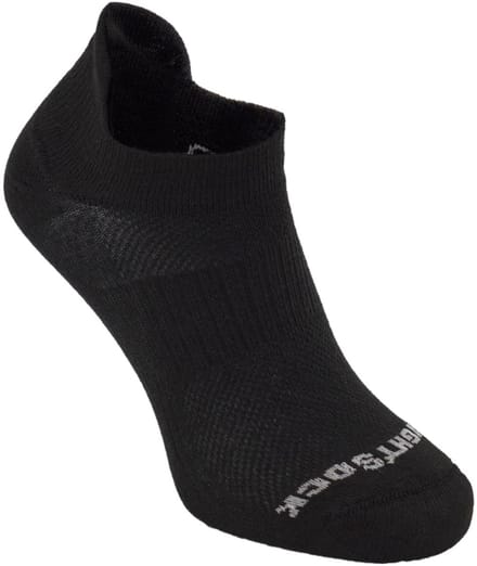 Wrightsock Coolmesh Low Tab - Zwart - 37-41
